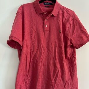 Polo by Ralph Lauren Men's Classic Red Polo Shirt